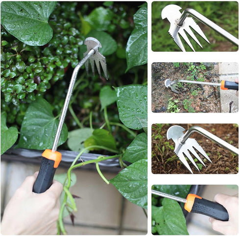 Weeding Tools, 2024 New Portable Garden Weeding Artifact Uprooting Weeding Tool, For Hand Weeder Puller for Vegetable Gardening Backyard Farm Plan...