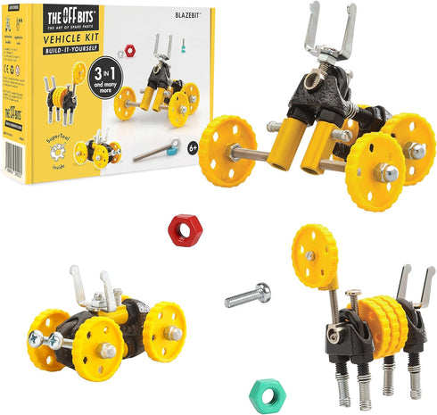 Vehicle Stem Building Toys, Educational Build Your Own Robot Toy for Kids Age 6 7 8 9+ Year Old Boys and Girls, Stem Toys Engineering Kit, Constru...