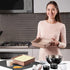 Ultra Cuisine Nonstick Square Cake Pan, Even Baking and Roasting, Easy to Clean, Durable Quality, Warp & Scratch Resistant Texture for Easy Releas...