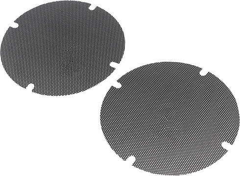 Black Motorcycle Mesh Rear Passenger Speaker Grille Covers for Harley Road Glide Street Glide Electra Glide Ultra Classic Tri Glide Ultra 2014-202...