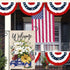 4th of July Summer Garden Flag, 12x18 Inch Patriotic Celebration Double-Sided Decorative Burlap Yard Flag for Memorial Day Independence Day Outsid...