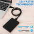 ITD ITANDA USB 3.0 Micro Cable, 3.3ft USB 3.0 A to Micro B Charger Compatible with Samsung Galaxy S5, Note 3, Note Pro 12.2, WD Western Digital My...