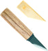 Kiridashi Craft Pocket Knife Japanese Steel Blade Wooden Handle with Sheath for Right-handed...