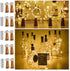 10 Pack 20 LED Wine Bottle Cork Lights Mini Fairy String Lights Copper Wire, Battery Operated Starry Lights for DIY, Festival, Wedding, Party, Ind...
