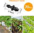 70 Pack Drip Irrigation Universal 1/4" Barbed End Plug Fittings, Barbed Connectors for Drip or Sprinkler System...