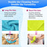 FIXSMITH Microfiber Cleaning Cloth - Pack of 12, Multi-Functional Cleaning Towels, Size: 12 x 16 in, Highly Absorbent Cleaning Rags, Lint-Free, St...