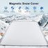 Car Windshield Snow Cover, Magnetic Windshield Snow Cover 4-Layer Protection for Snow, Ice, Frost, Sunlight, Car Windshield Cover with Side Mirror...