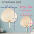 Palm Leaf Fan Woven Farmhouse Kitchen Summer Cooling Party Beach Wedding Camping 1 Pack (Standard)...