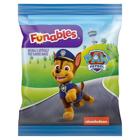 Funables Fruity Snacks, PAW Patrol, Assorted Fruit, Flavored Snacks, 0.8 oz 10 ct...