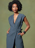 Vogue V1645Y Women's Semi-Fitted Jumpsuit Sewing Pattern by Rachel Comey, Sizes 4-14, White...