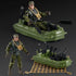 US Army Men Action Figures Play Set,Toy Soldiers with Military Weapons Accessories for Kids Boys...