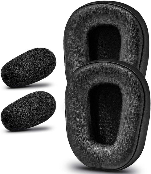 Ear Pads Compatible with B450-XT B550-XT Headset I with Microphone Foam (Protein Leather)...