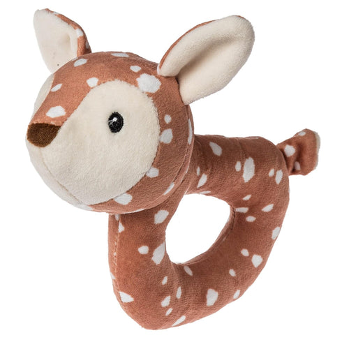 Mary Meyer Baby Rattle Leika Infant Soft Toys, 6-Inches, Little Fawn...