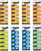 Watch Batteries 80PCS - AG0, AG1, AG3, AG4, AG5, AG7, AG10, AG13, 1.5V Alkaline LR41 LR44 Assorted Button Coin Cell Batteries...