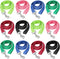12 Pieces Long Training Leash for Dogs Bulk Nylon Puppy Chain Leash for Small Medium Large Dogs 3/4 Inch Puppy Traction Rope for Training Playing ...
