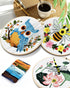 TINDTOP Embroidery Kit for Beginners Adult, Butterfly Embroidery Kit for Beginners Include Embroidery Cloth Hoops Threads for Craft Lover Hand Sti...
