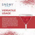 Snowy River Edible Cocktail Glitter - All Natural Edible Beverage Glitter for Cocktails, Wine, Champagne & Soda, Perfect for Parties or Dusting Ca...