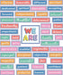 Carson Dellosa We Stick Together 52-Piece Pre-Punched Motivational Bulletin Board Set, 50 Positive Sayings and Reproducible Activity for Kids, Bul...