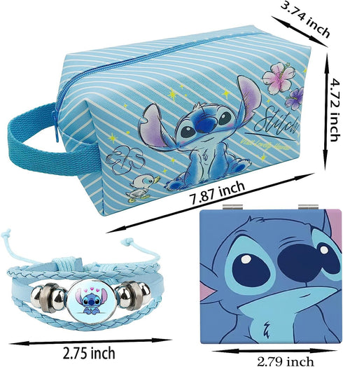 Stitch Travel Cosmetic Bag?Foldable Makeup Bag Gift Package....