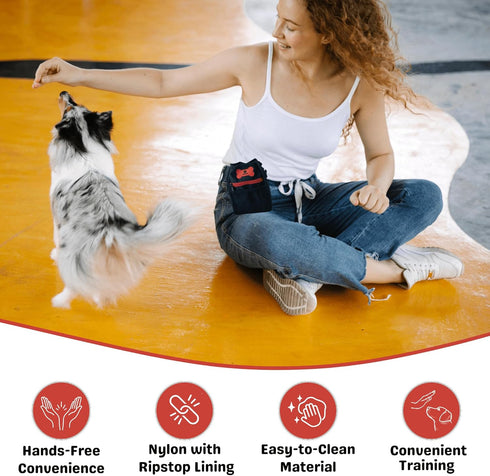 Logan & Lexi Dog Treat Pouch-Treat Pouches for Pet Training-Dog Treat Bag-Dog Treat Pouches for Pet Training-Dog Treat Bags Training Pouch-Treat B...