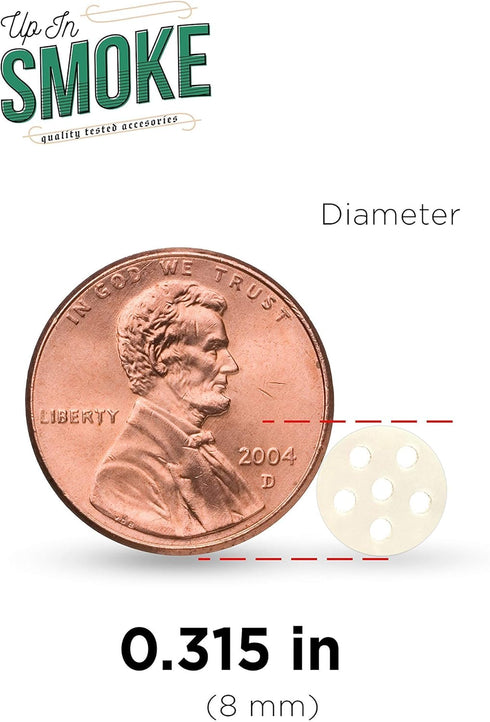 5 Ceram 0.315" (8mm) Small Screens...