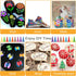 12 Colors Acrylic Paint Pens, Dual Tip Pens With Medium Tip and Brush Tip for Rock Painting, Ceramic, Wood, Plastic, Calligraphy, Canvas, Scrapboo...