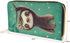 Sloth Wallet for Women PU Leather Purse with Card Holder Zip Around Clutch Wallets...