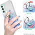 Galaxy S22 Case, Slim Fit Glitter Sparkly Case with 360°Ring Holder Kickstand Magnetic Car Mount Shock-Absorbent Protective Durable Cover for Gala...
