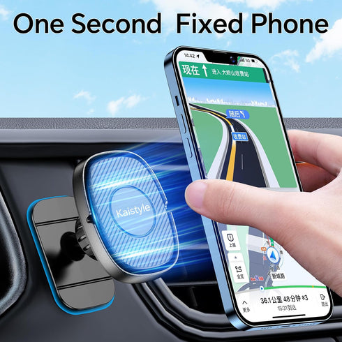 Magnetic Phone Holder for Car?Dash +Vent? iPhone Magnetic car Mount for Cell Phone?Super Magnets? Phone Holders for Your Car Magnetic Phone Mount ...