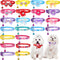 22 Pack Dog Bow Tie Dog Flower Collar Adjustable Bowtie Dog Collar Flower Pet Supplies Collars Dot Print Bowknot Flower Neck Tie for Medium Small ...
