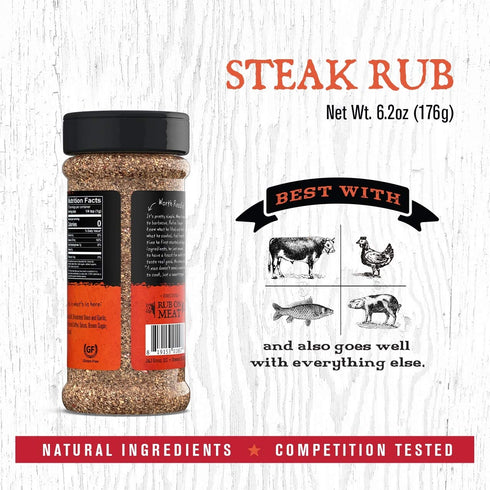 Rufus Teague Rub Steak, 6.2 oz...