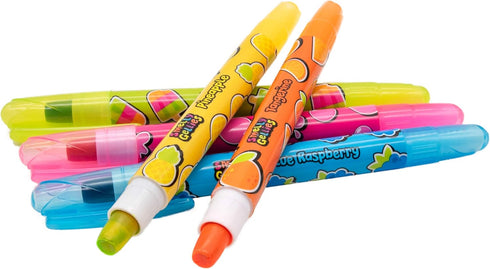 Smelly Gellies - Patented Gourmet Scented Glidewrite Gel Coloring Sticks, Crayons, Highlighters - 5 Count - Gifts for Kids...