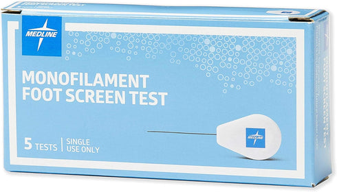 Medline Monofilament Foot Screen Test (Pack of 5)...