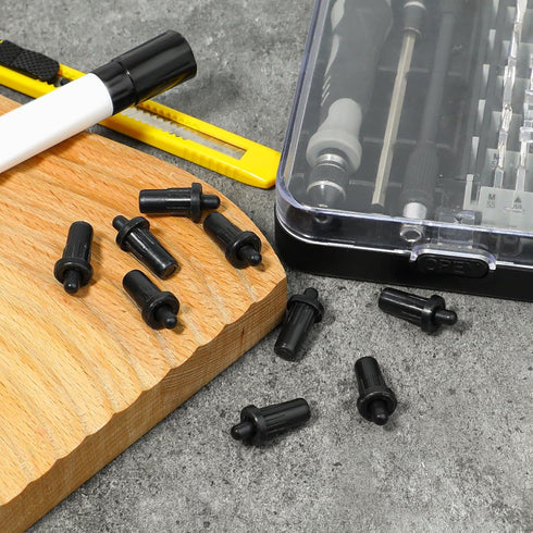 20 Pieces Cabinet Door Repair Pins Damper Replacement Repair Pins Kitchen Cabinet Door Spring Pins Down Central Door Buffer Door Shutter Repair Pi...