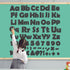 260Pcs Glitter Black Bulletin Board Letters for Classroom 4” Letter Combo Pack Set Numbers Alphabet Poster Board with Adhesive Dots Punctuation Sy...