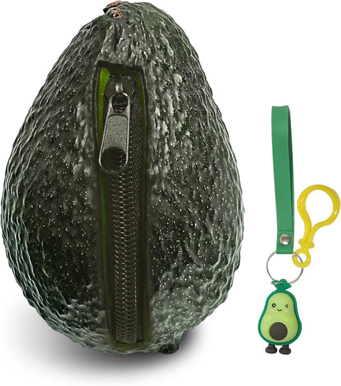 Avocado Coin Purse Pouch | Realistic Looking Avocado Wallet | Funny Novelty Gifts For Avocado Lover | Avocado Decor Decorations Accessories...
