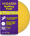Wizards 11204 Yellow Foam Cut Buffing Pad – Polishing Pad for Orbital Buffer – Auto Paint Correction – Vehicle Detailing DA Attachment – Compound ...