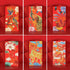 Red Envelopes Chinese New Year, 30 Pack 6 Styles Lucky Red Money Envelopes for Cash - 6.6 x 3.5inches, Peacock Dragon Goldfish Design Hong Bao Chi...