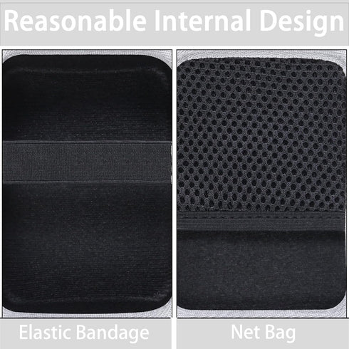 co2CREA Hard Case Compatible with Bushnell Golf Wingman Mini GPS Speaker (Black/Silver)...
