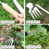 Weeding Artifact Uprooting Weeding Tool, Weeding Tool Garden Hand Weeder Tool, Manganese Steel Forged Weed Puller 4 Teethes Dual Purpose Weeder, M...
