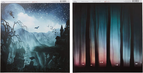 Ella & Viv by Reminisce EAV-1023 Dark Hallow Scrapbook Collection Kit...