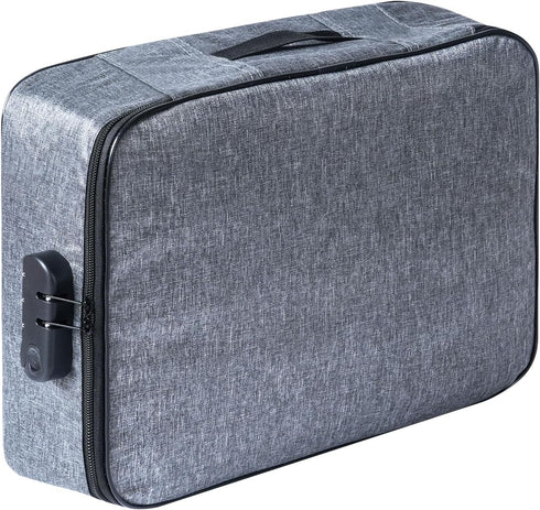 Waterproof Portable Home Lockable Important File Certificate Organizer, Document Storage, Document Bag, File Storage Bag?Legal Size Folder Certifi...