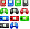 Video Game Party Favors, Video Game Keychain, Birthday Gaming Party Gifts, Mini Game Console for Kids Classroom Prizes, Goodies Bags Stuffer, Back...
