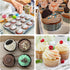 Cupcake Liners Standard Cupcake Cups 500 Pcs Cupcake Wrappers Papers Baking Cups for Cake Balls, Muffins, Cupcakes and Candies (12 Colors, 500 Pcs...
