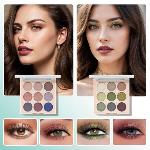 Color Nymph All In One Makeup Kit, Makeup Gift Set for Beginners Teenager Girls with Eyeshadow Palette Blush Lipstick Lip Pencil Eye Pencil Brush ...