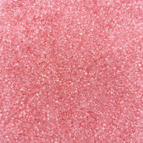 Edible Pink Sanding Sugar Sprinkles Cupcake Cake Toppers, Celebrations Candy Pearls Shaker Jar Wedding Party Cake Dessert Food Decoration Supplies...