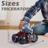 Oriate Realistic Dinosaur Monster Triceratops Dino Truck,Friction Power,Stunt Educational Toy ATV Cars,Push and Go Gifts for Boys and Girls 3 Year...