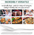 Wedding Cake Knife and Server Set – 2-Pcs Cake Cutter and Cake Server Spatula – Food Grade Stainless Steel Cake Serving Set for Home, Special Even...
