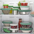 Food Huggers Replacement Lids for Glass Storage Containers Silicone & Glass Lids that Don’t Crack | Fits Most Round Container Brands & Bowls | 100...