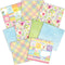 Paper House Productions 12" x 12" 9-Sheet Decorative Double Sided Paper Pack for Scrapbooking and Crafts - Joyful Spring...